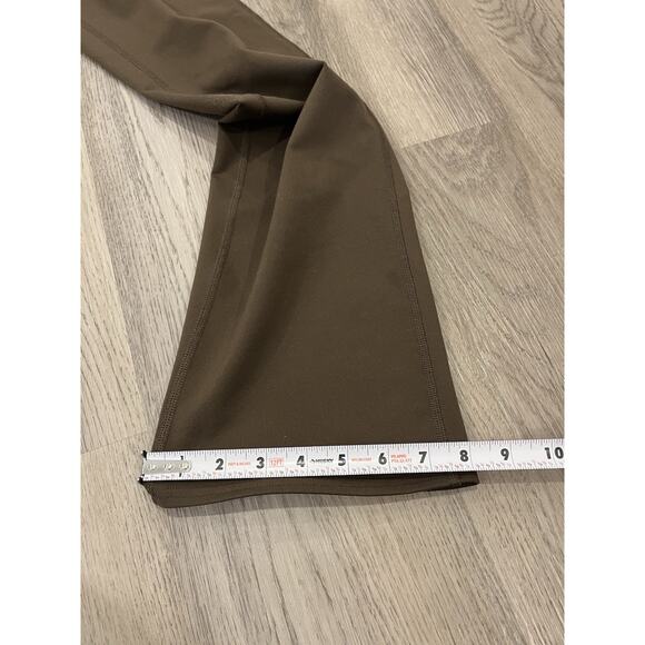 Alo Yoga Womens Leggings Espresso XS Bootcut Airbrush High Waisted Athleisure - Picture 10 of 11